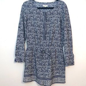 Ann Taylor Loft Long Sleeve Romper with Pockets